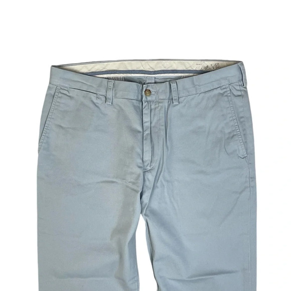 MJ242 Men’s Polo Ralph Lauren Designer Classic Fit Chino Pants 34x34 - Picture 2 of 5